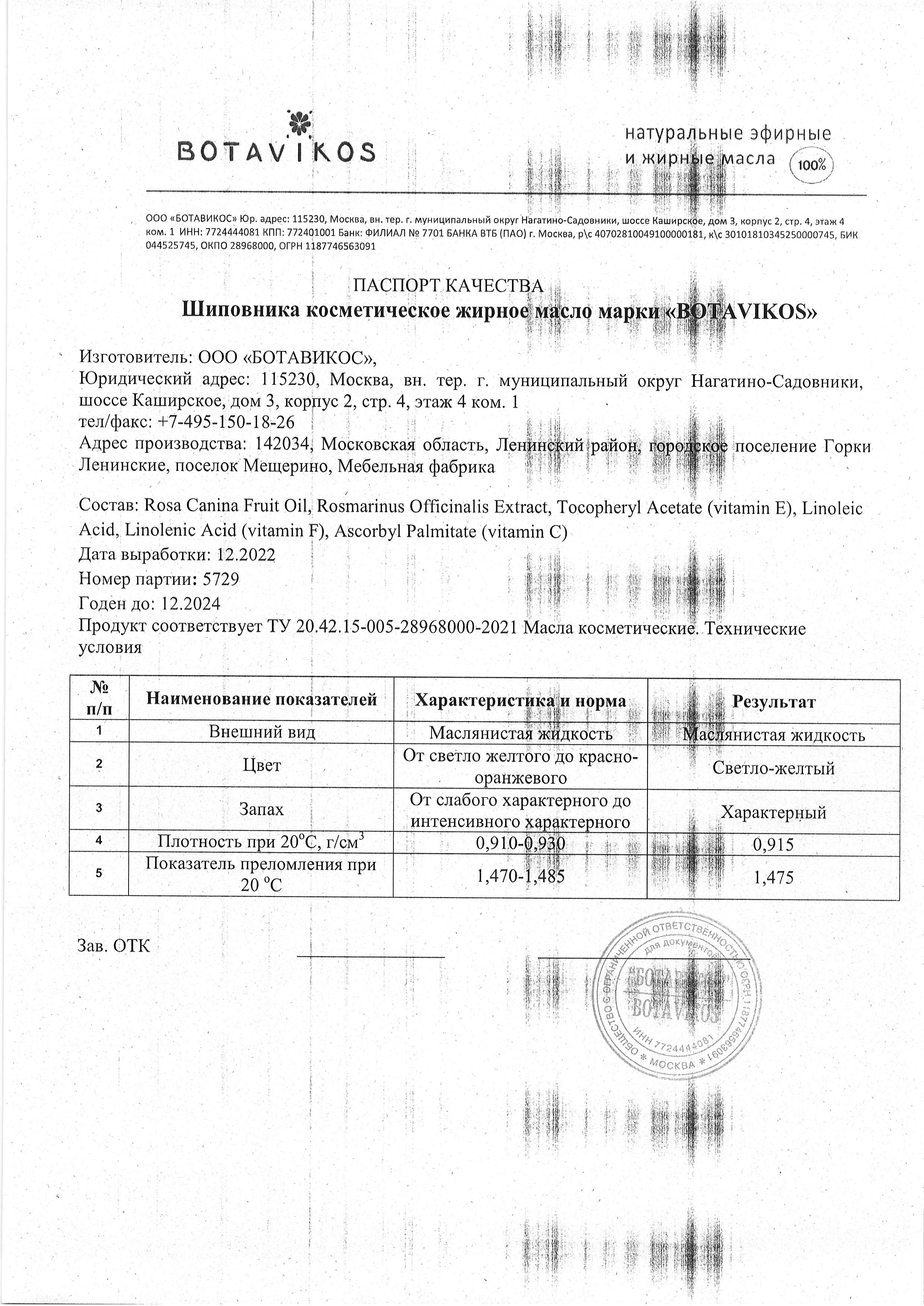 Паспорт №122022